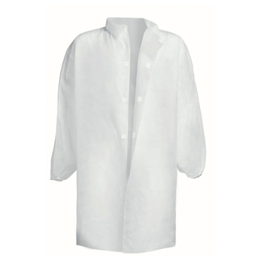 9 Disposable Velcro Gown Wtih Pocket - Görsel 1